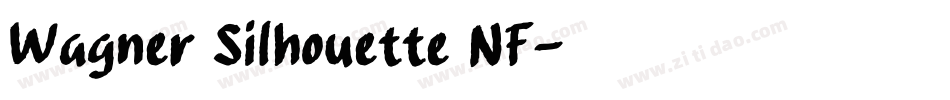 Wagner Silhouette NF字体转换